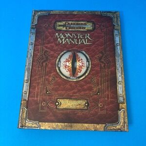D&D V 3.5 Monster Manual Dungeons & Dragons Hardcover Premium Reprint 2012